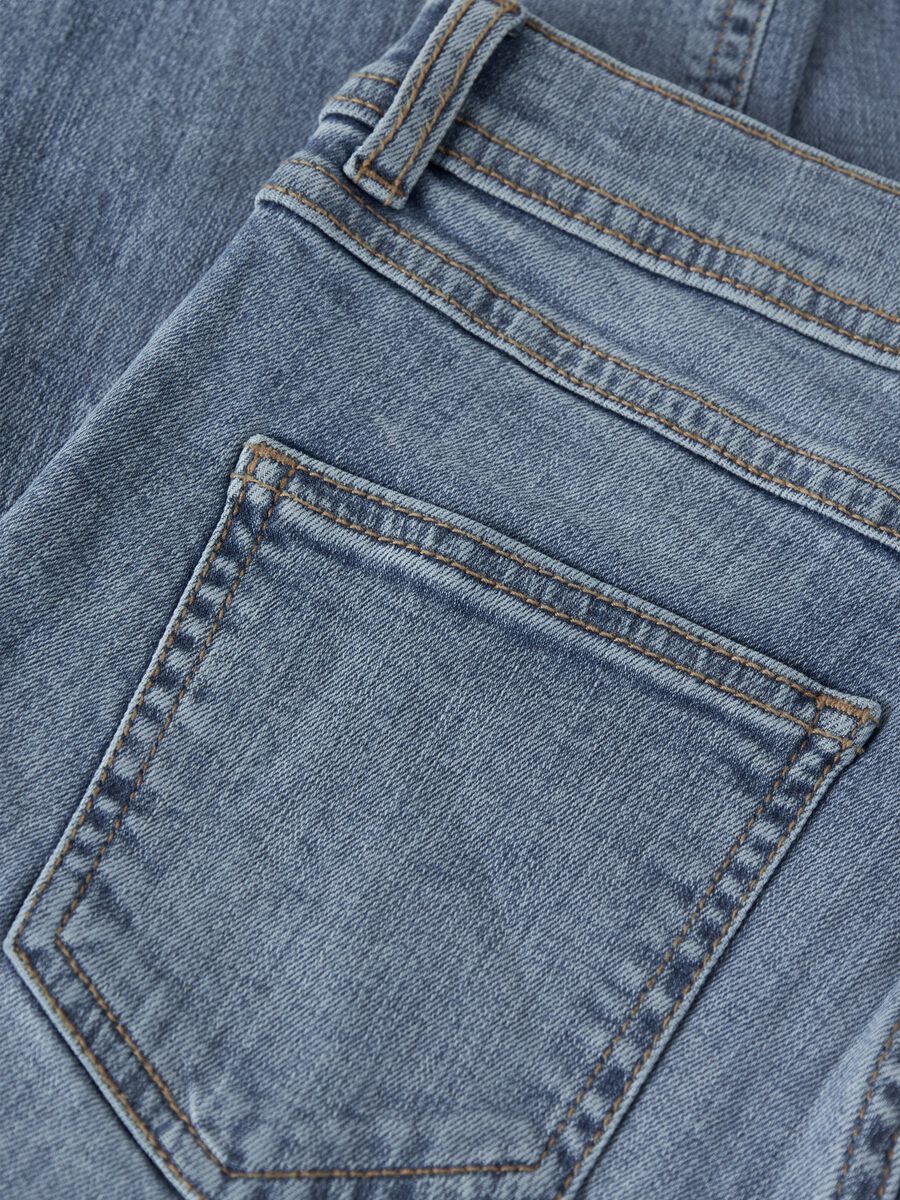 Carousel image 6 SLIM FIT JEANS, Medium Blue Denim