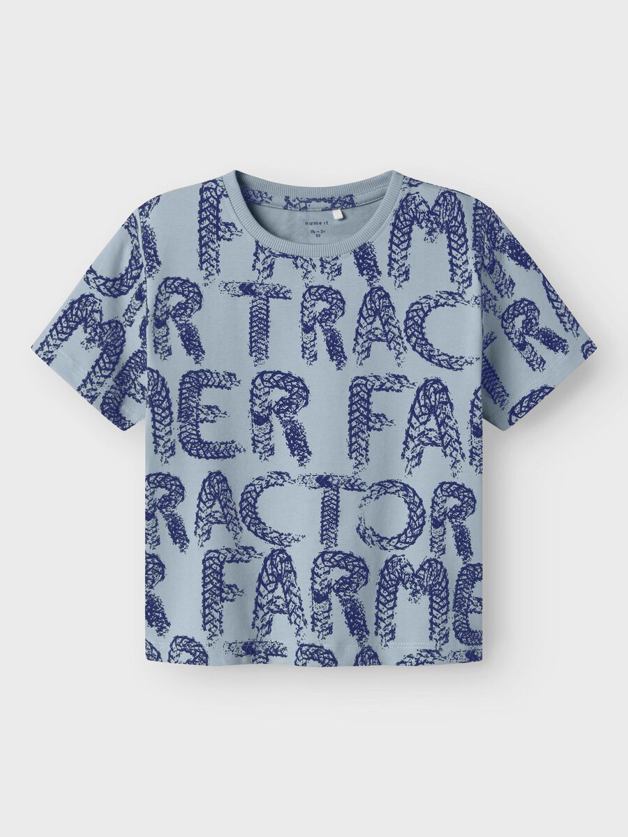 name it REGULARNY KRÓJ T-SHIRT, Dusty Blue, highres - 13245306_DustyBlue_003.jpg