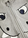 Name it SUDADERA CON CAPUCHA Y CREMALLERA, Grey Melange, highres - 13168993_GreyMelange_006.jpg