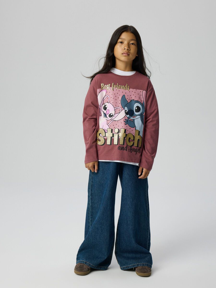 Product carousel image 2 STITCH LONG SLEEVED TOP, Wild Ginger