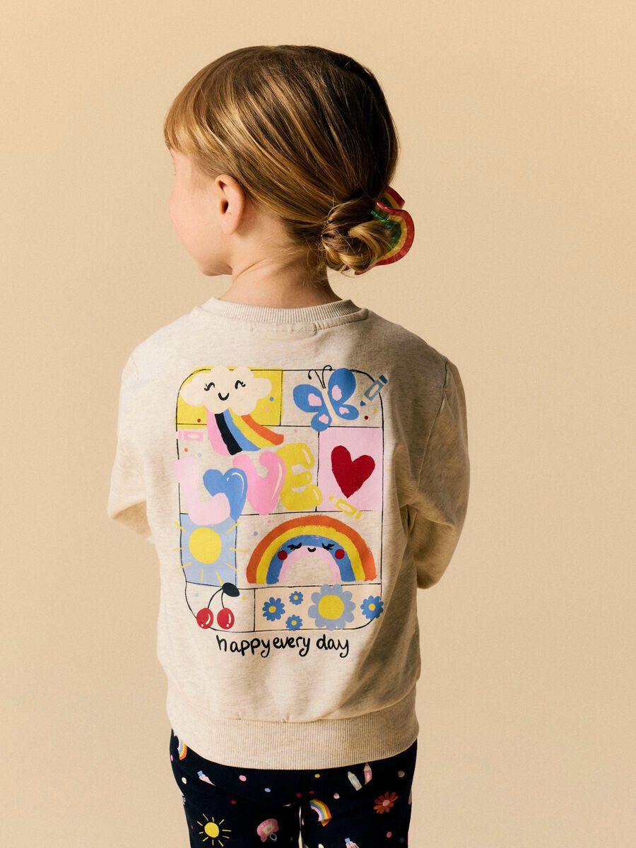 Carousel image 5 REGULAR FIT SWEATSHIRT, Peyote Melange