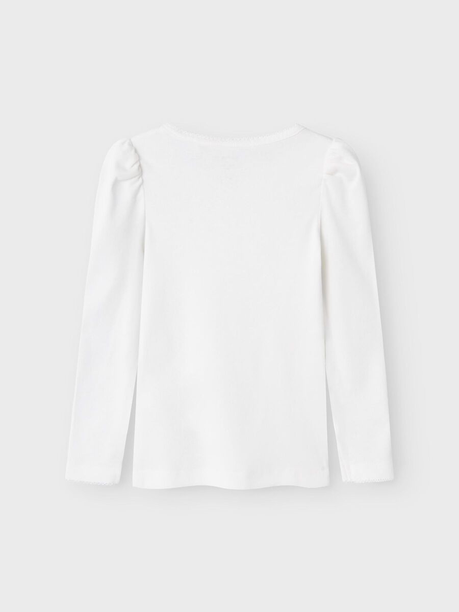 name it SMAL PASSFORM LÅNGÄRMAD TOPP, Bright White, highres - 13231645_BrightWhite_002.jpg