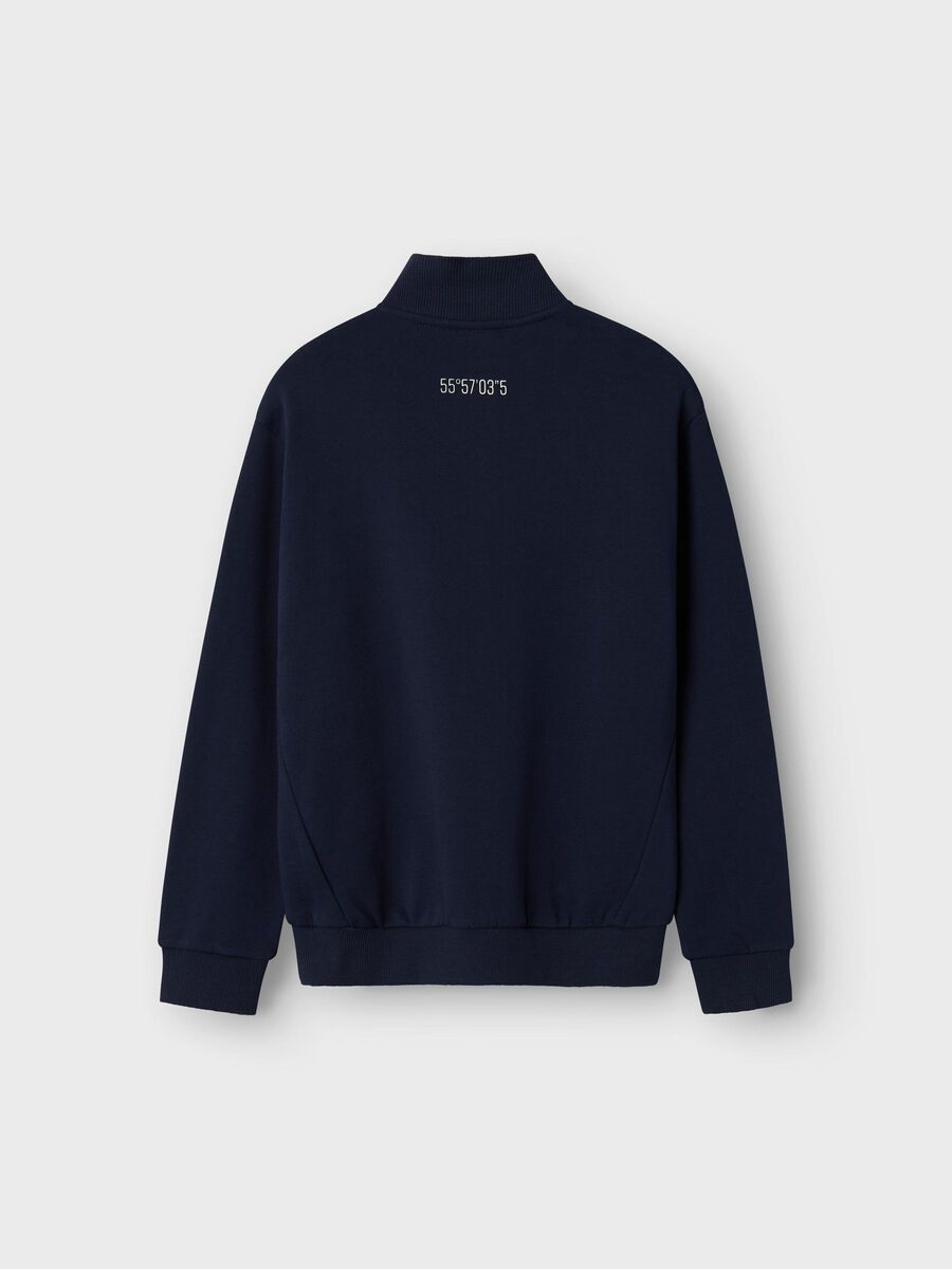 Carousel image 4 REGULAR FIT SWEATSHIRT, Navy Blazer