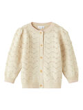 Name it KNITTED CARDIGAN, Oatmeal, highres - 13197819_Oatmeal_001.jpg