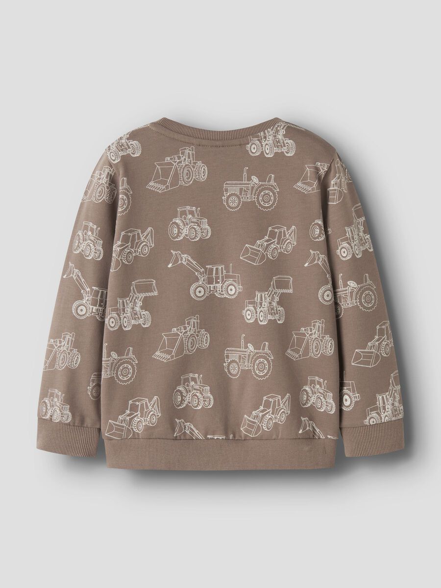 Product carousel image - PRINTED SWEATSHIRT, Fossil | 2
