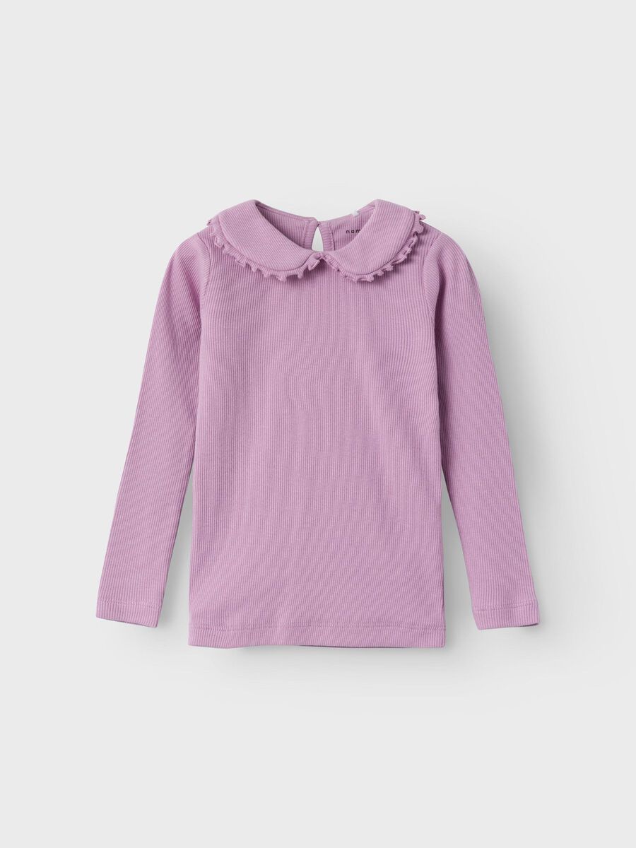 name it REGULAR FIT LONG SLEEVED TOP, Lavender Mist, highres - 13223437_LavenderMist_003.jpg