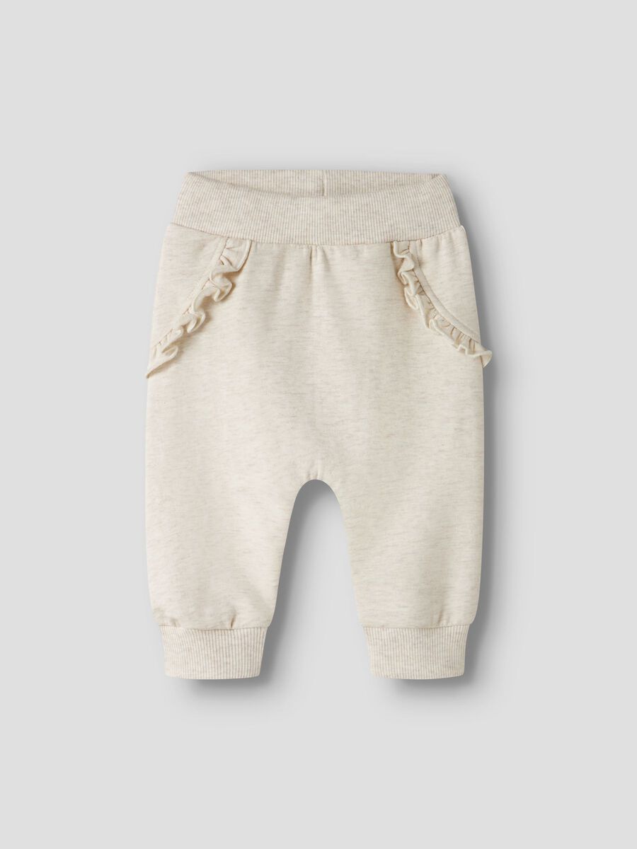 Product carousel image 1 REGULAR FIT SWEAT PANTS, Peyote Melange