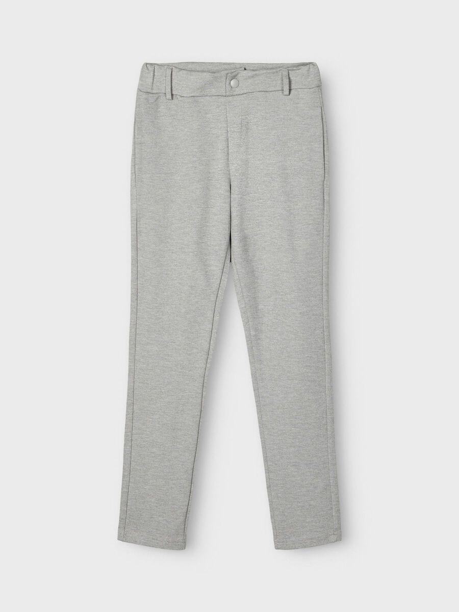 name it ELASTIK I TALJEN BUKSER, Grey Melange, highres - 13187310_GreyMelange_003.jpg