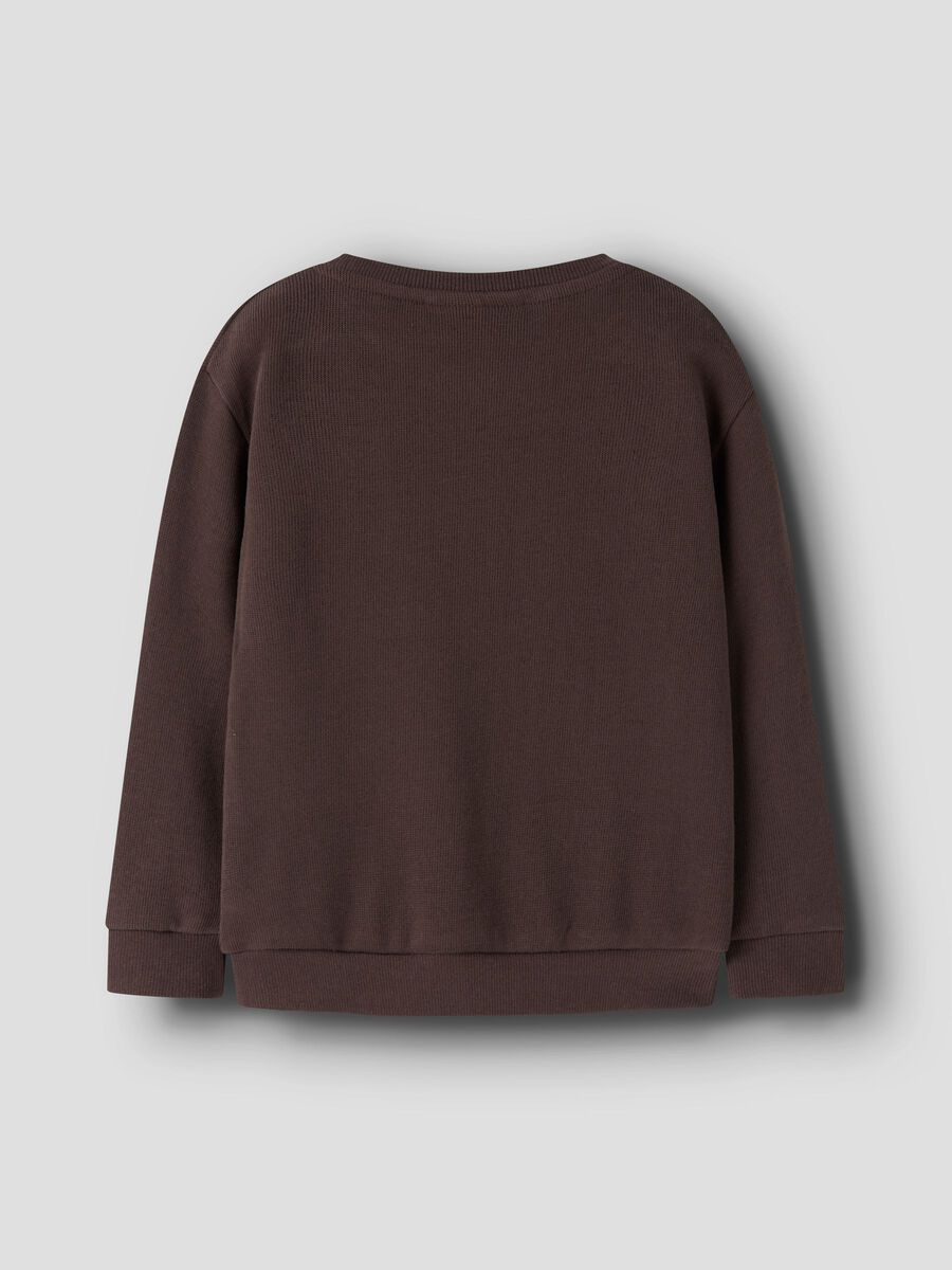 Carousel image - REGULAR FIT SWEATSHIRT, French Roast | 2