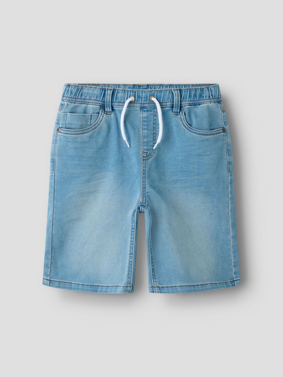 Carousel image - REGULAR FIT SHORTS, Light Blue Denim | 1