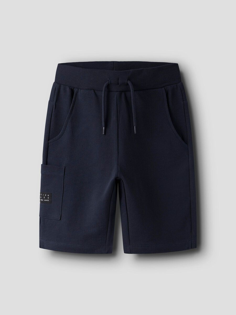 name it REGULAR FIT SWEATSHORTS, Navy Blazer, highres - 13230041_NavyBlazer_003.jpg
