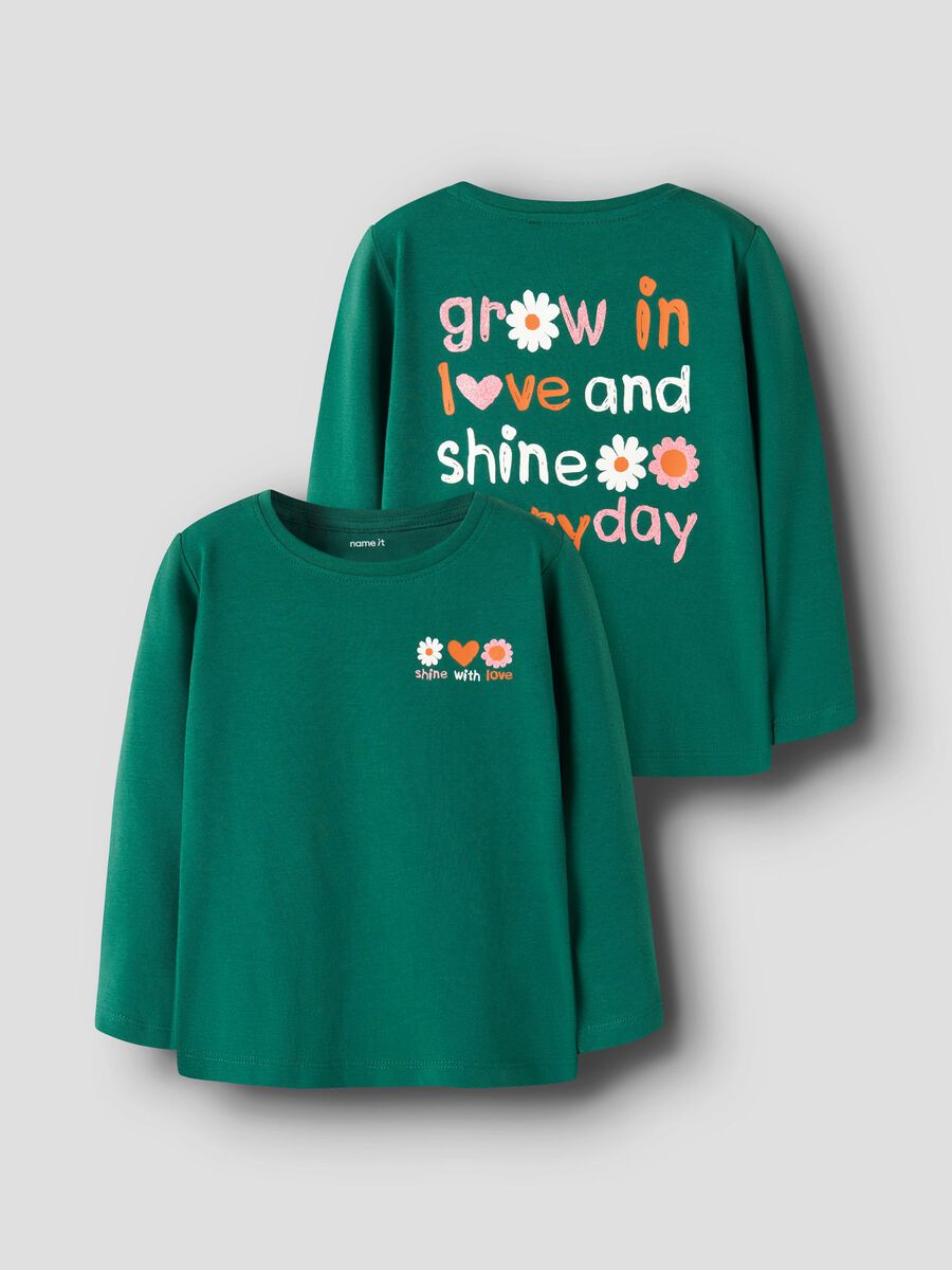Product carousel image 1 ORGANIC COTTON TOP, Evergreen