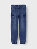 name it REGULAR FIT CARGO JEANS, Dark Blue Denim, highres - 13234683_DarkBlueDenim_003.jpg