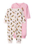 Name it 2-PAKNING GLIDELÅS PYJAMAS, Barely Pink, highres - 13168380_BarelyPink_001.jpg