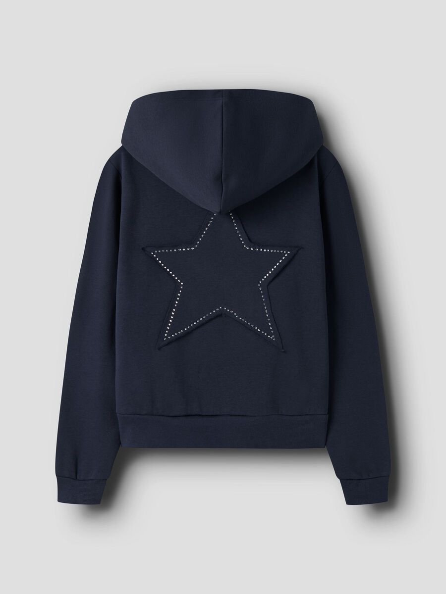 Product carousel image 2 CORTE REGULAR SUDADERA CON CAPUCHA, Dark Sapphire