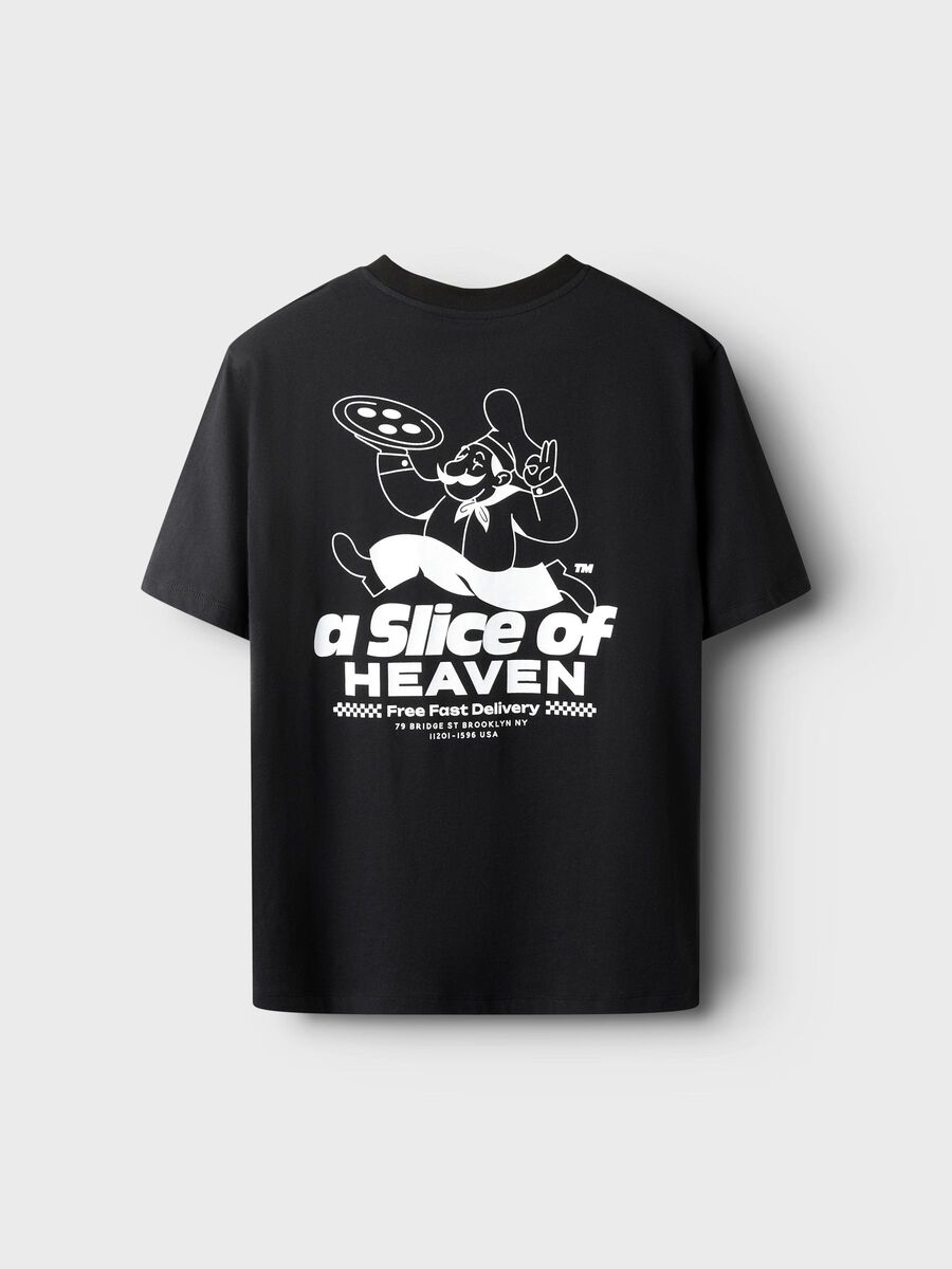 name it LOOSE FIT T-SHIRT, Black, highres - 13250897_Black_1235057_002.jpg