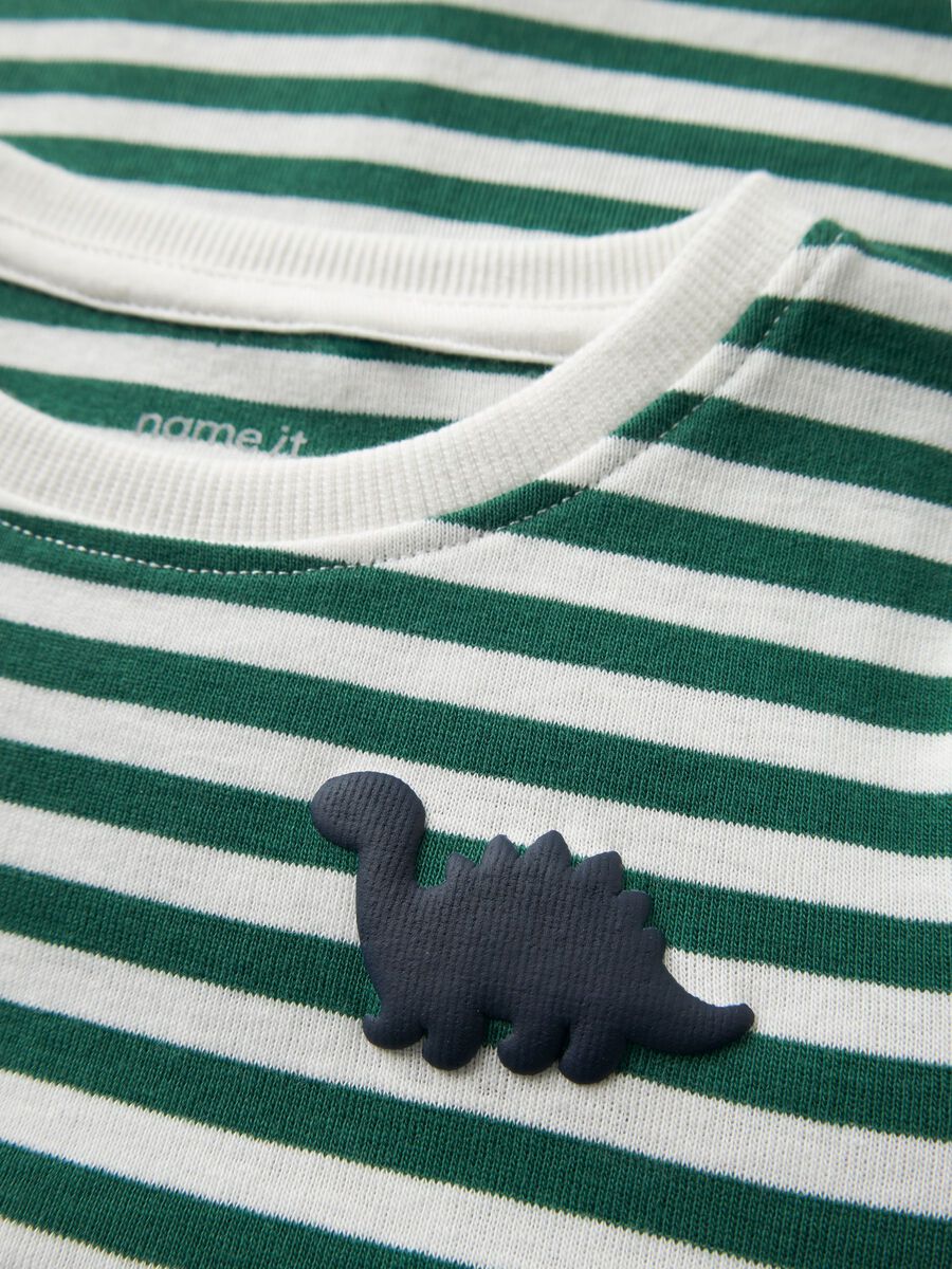 Carousel image 3 SLIM FIT OBERTEIL MIT LANGEN &Auml;RMELN, Cloud Dancer