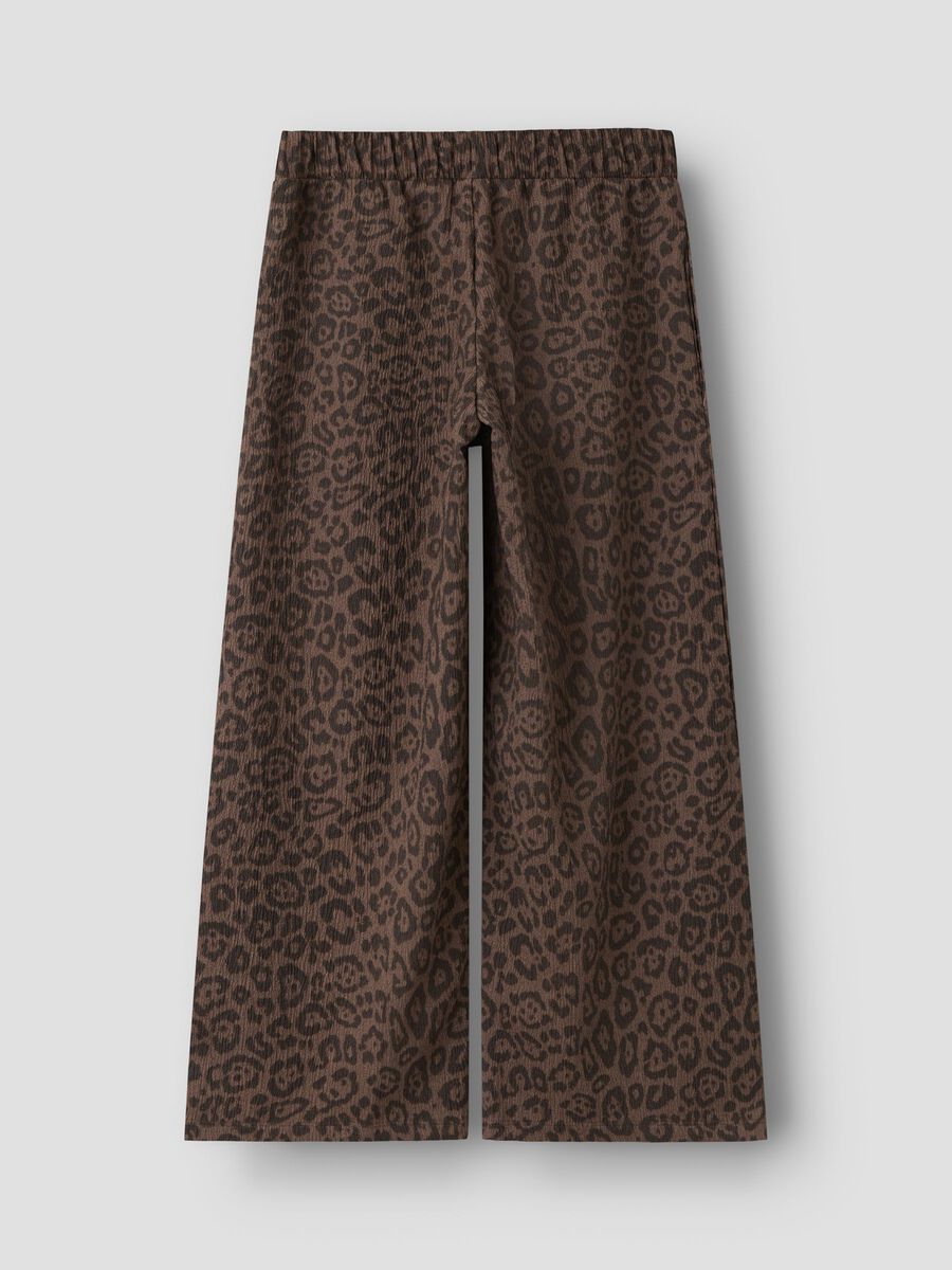 Carousel image 4 WIDE LEG TROUSERS, Chocolate Brown