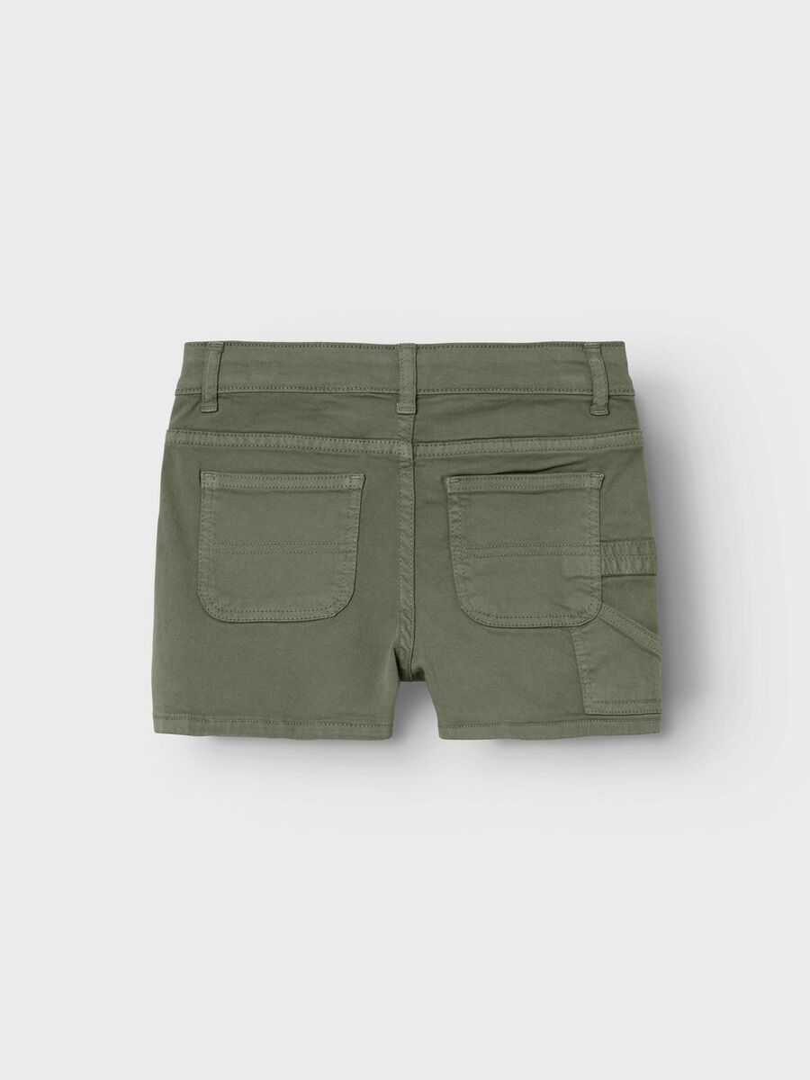 name it REGULAR FIT CARGO SHORTS, Deep Lichen Green, highres - 13226007_DeepLichenGreen_002.jpg