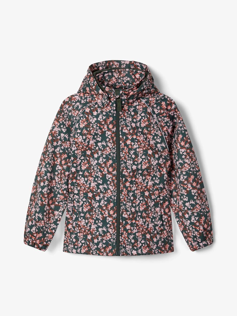 Name it FLORAL PRINT SOFTSHELL JACKET, Darkest Spruce, highres - 13184020_DarkestSpruce_003.jpg