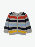 Name it STRIPETE STRIKKET CARDIGAN, Grey Melange, highres - 13180858_GreyMelange_003.jpg