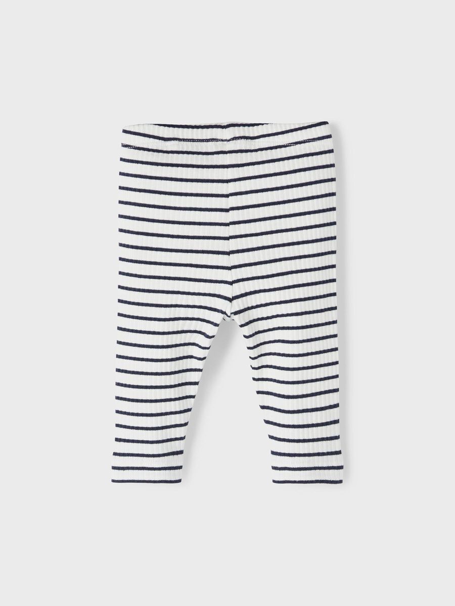 Carousel image - STRIPED LEGGINGS, Dark Sapphire | 2