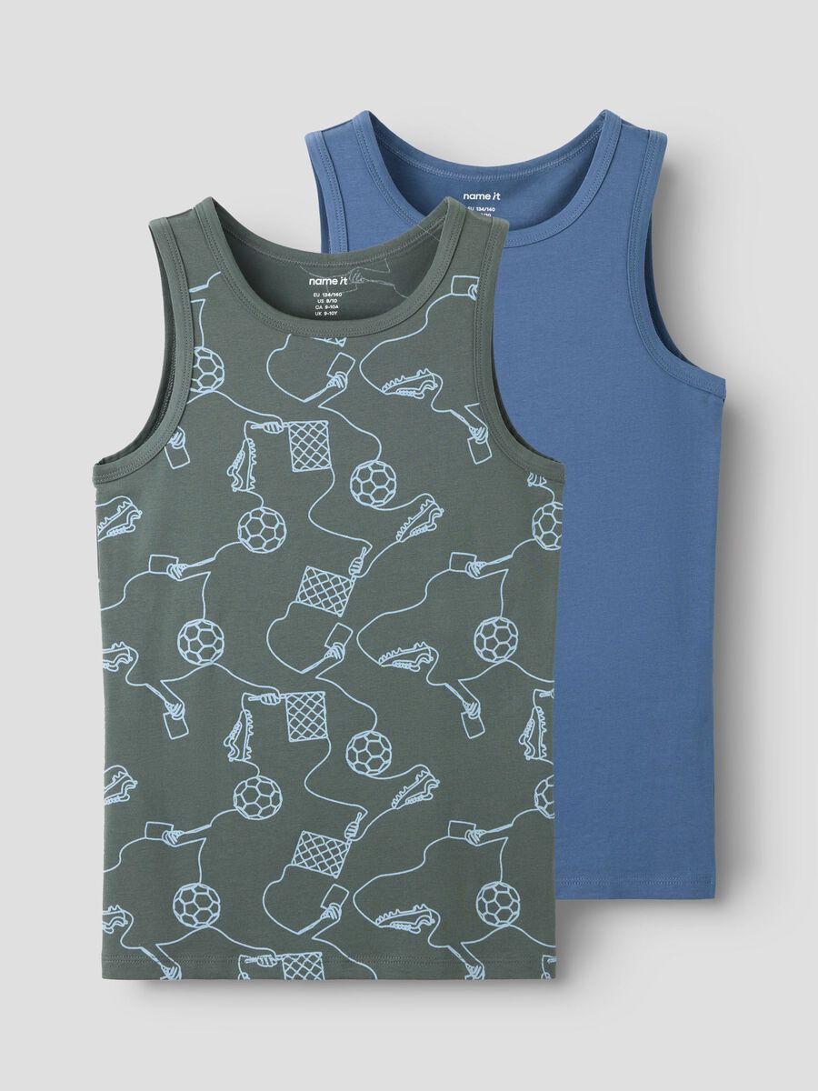 Product carousel image 1 2 PACK ORGANIC COTTON TANK TOP, Urban Chic