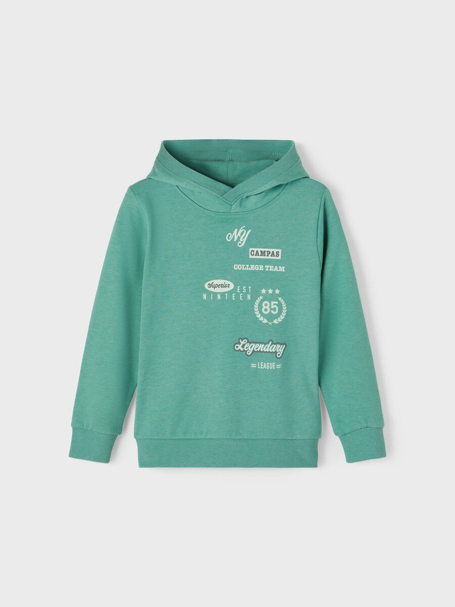 Name it PRINTET HOODIE, Frosty Spruce, highres - 13199091_FrostySpruce_003.jpg