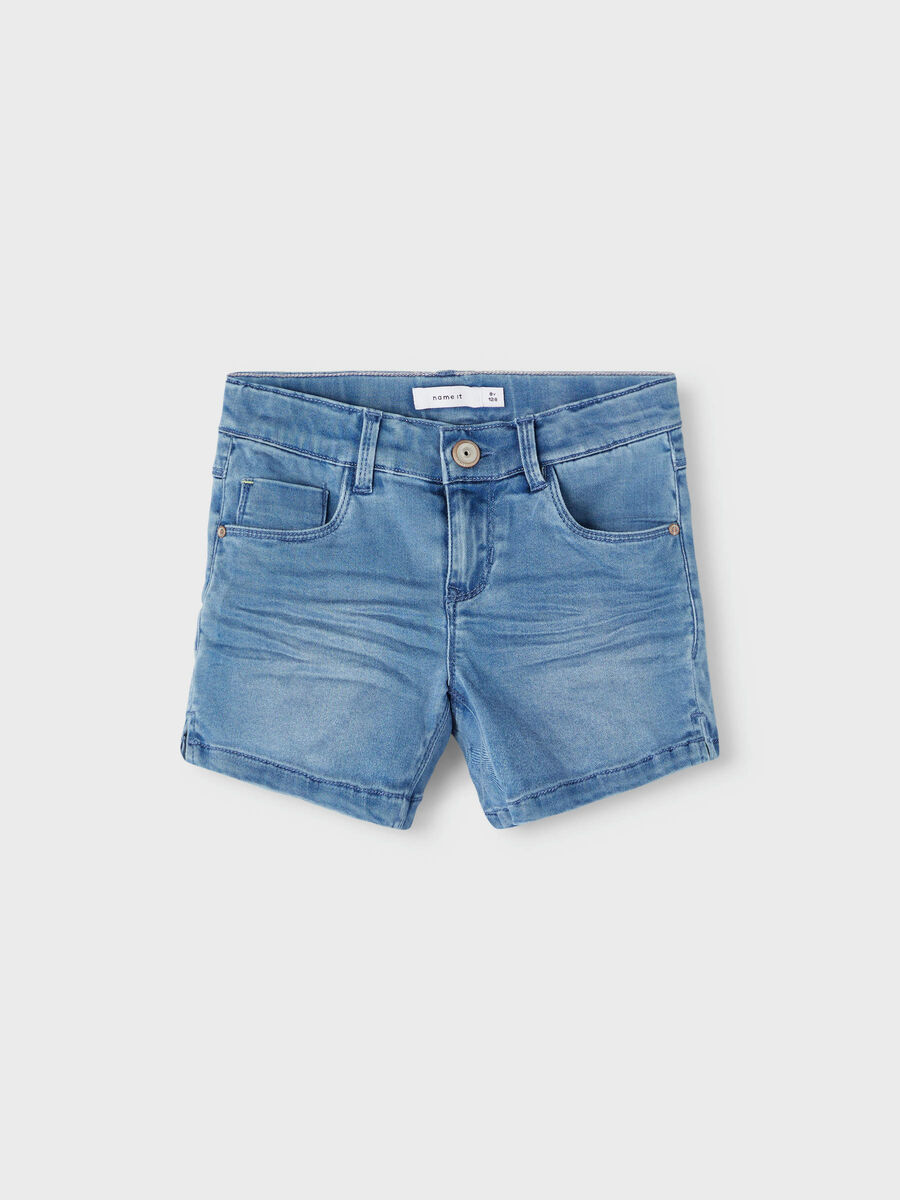 Name it SLIM FIT DENIM SHORTS, Light Blue Denim, highres - 13202299_LightBlueDenim_003.jpg
