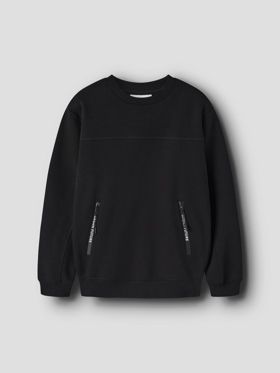 Product carousel image 1 REGULAR FIT SWEATSHIRT, Black