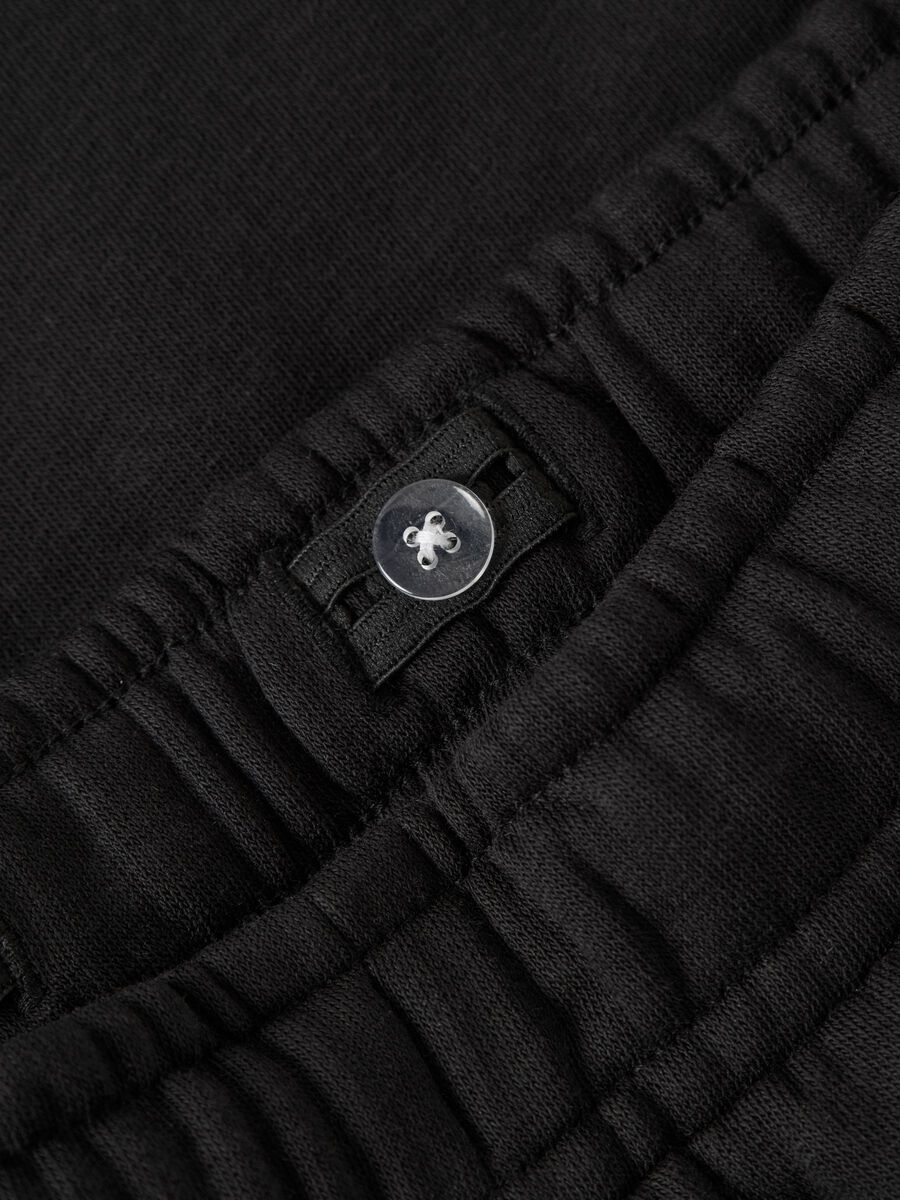 Carousel image 3 REGULAR FIT SWEATPANTS, Black