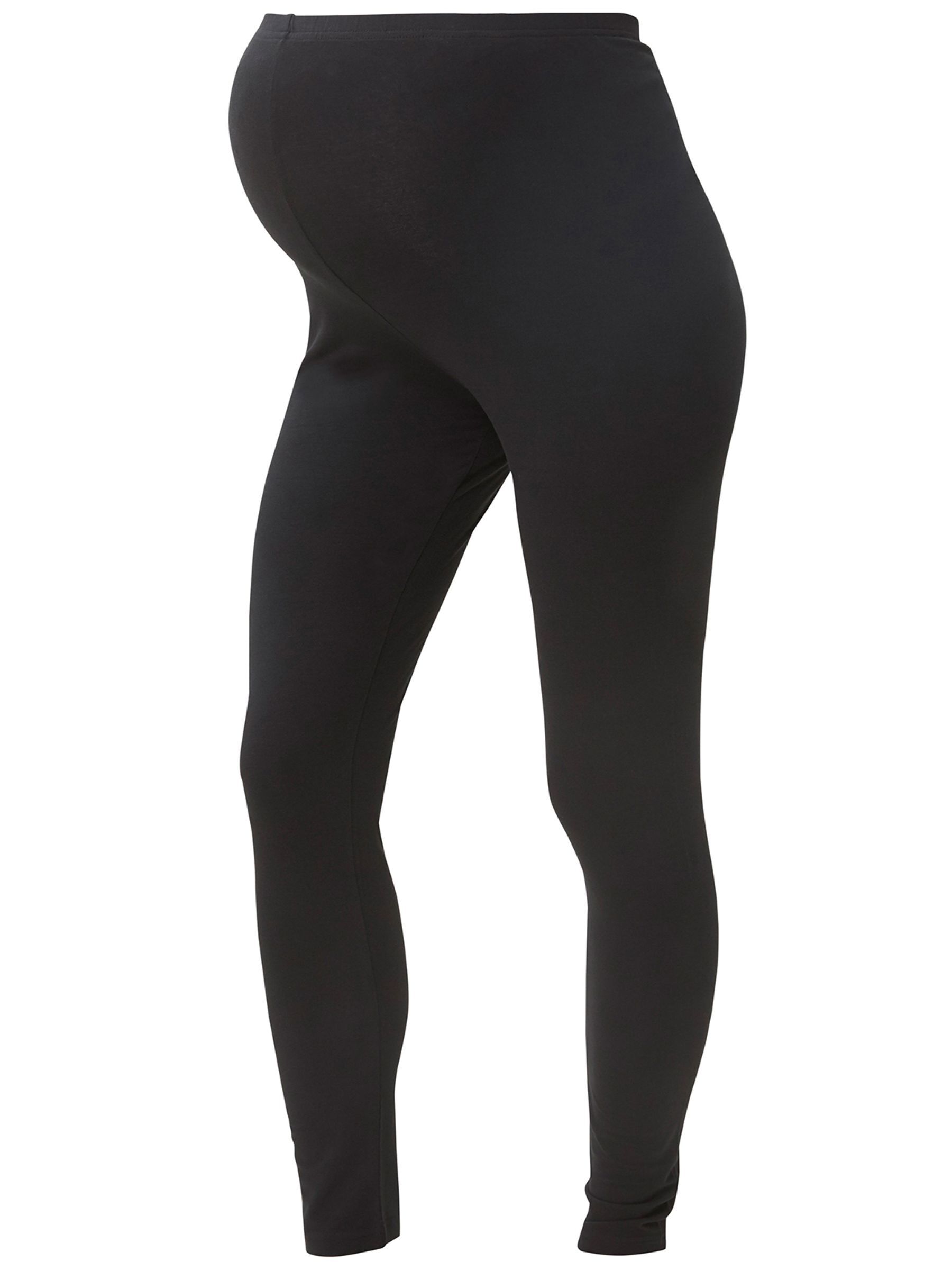 2-PACK JERSEY MATERNITY LEGGINGS (Black 