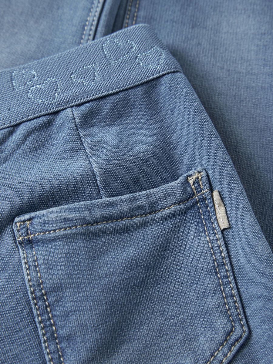 Carousel image - SLIM FIT SWEAT JEANS, Medium Blue Denim | 6