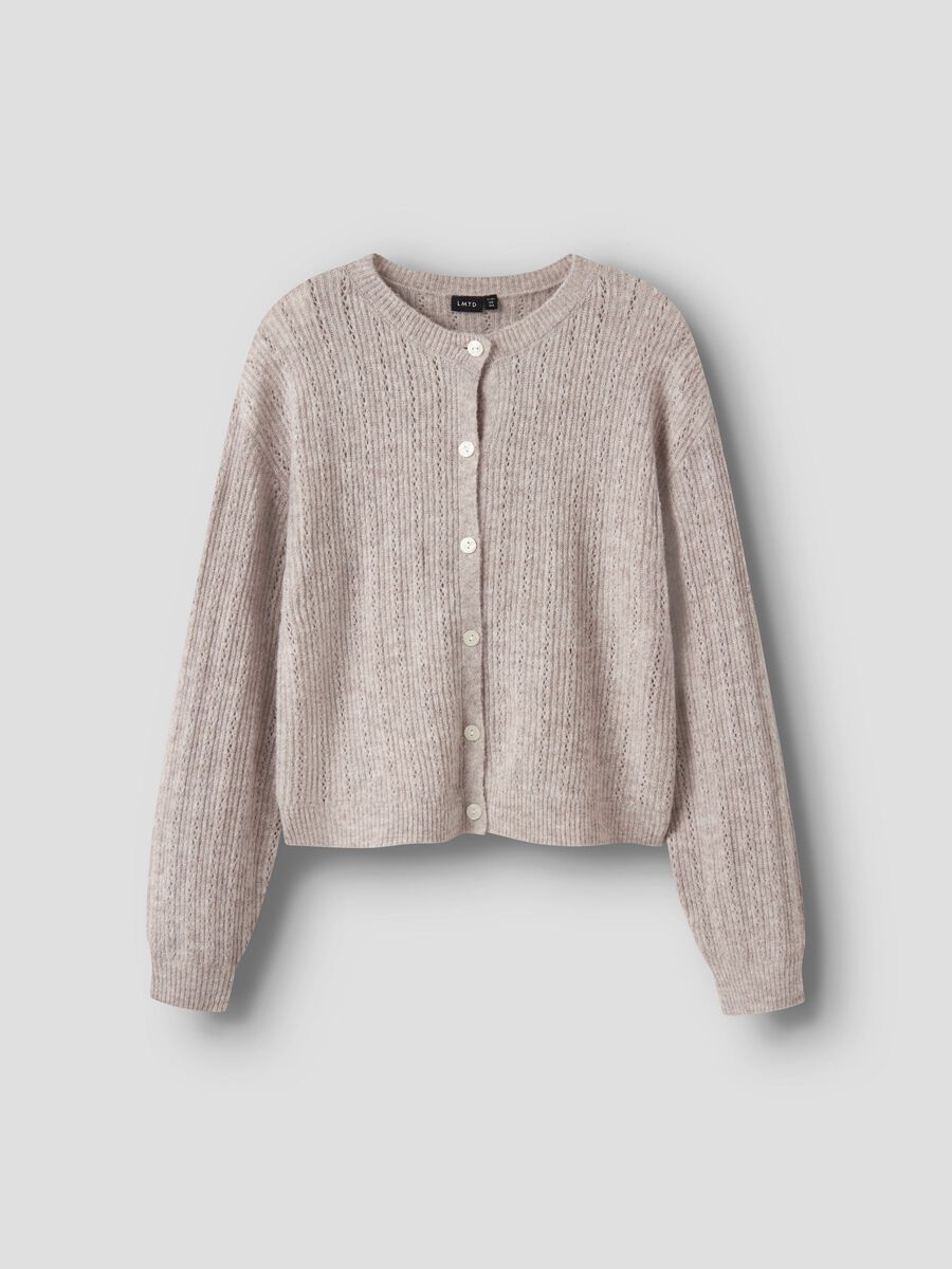 Product carousel image - KNITTED CARDIGAN, Peyote | 2