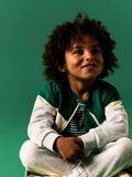 Product image thumbnail 2 ORGANIC COTTON SWEAT CARDIGAN, Light Grey Melange
