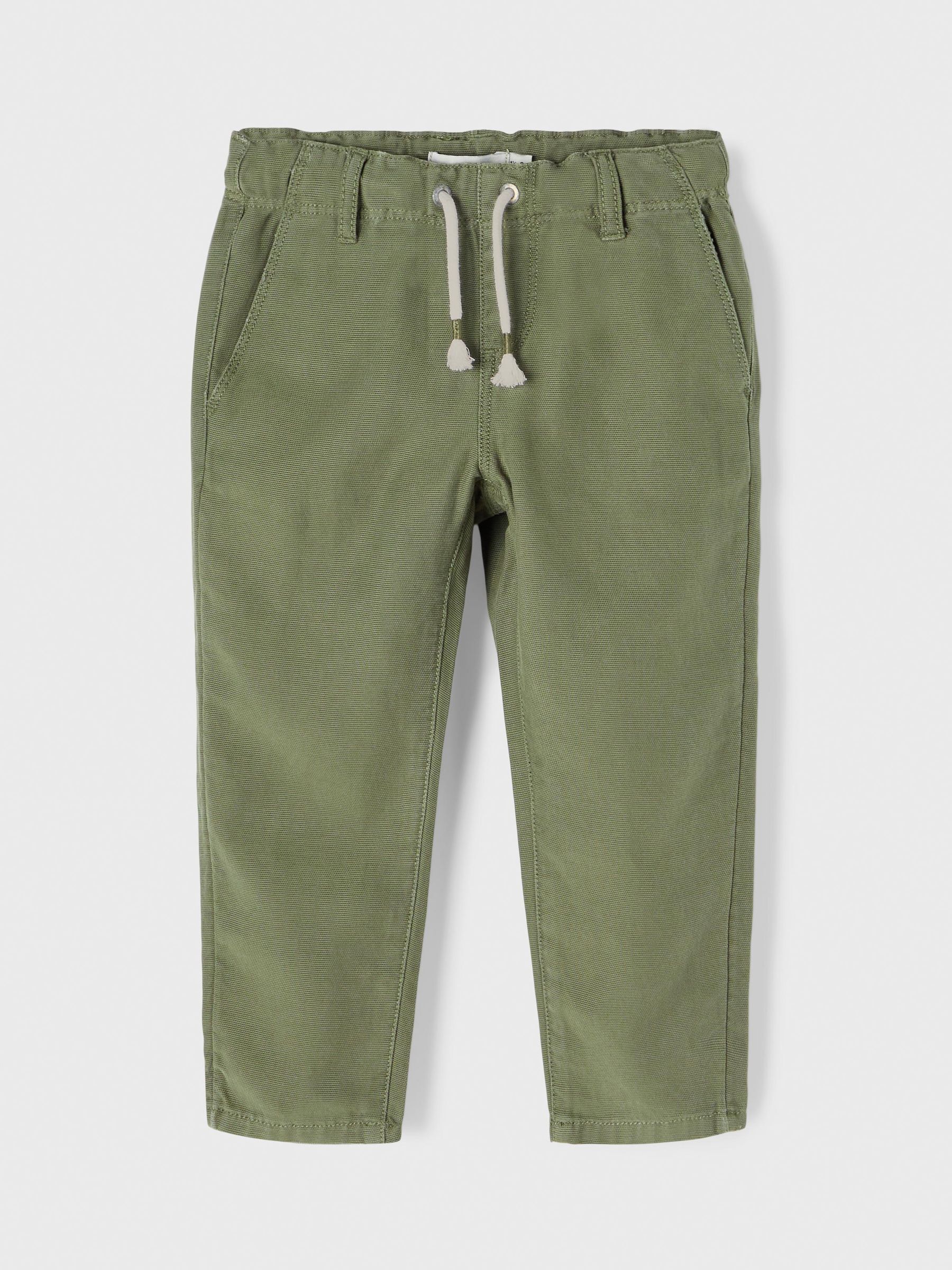 BAGGY FIT TWILL TROUSERS (Green) from 