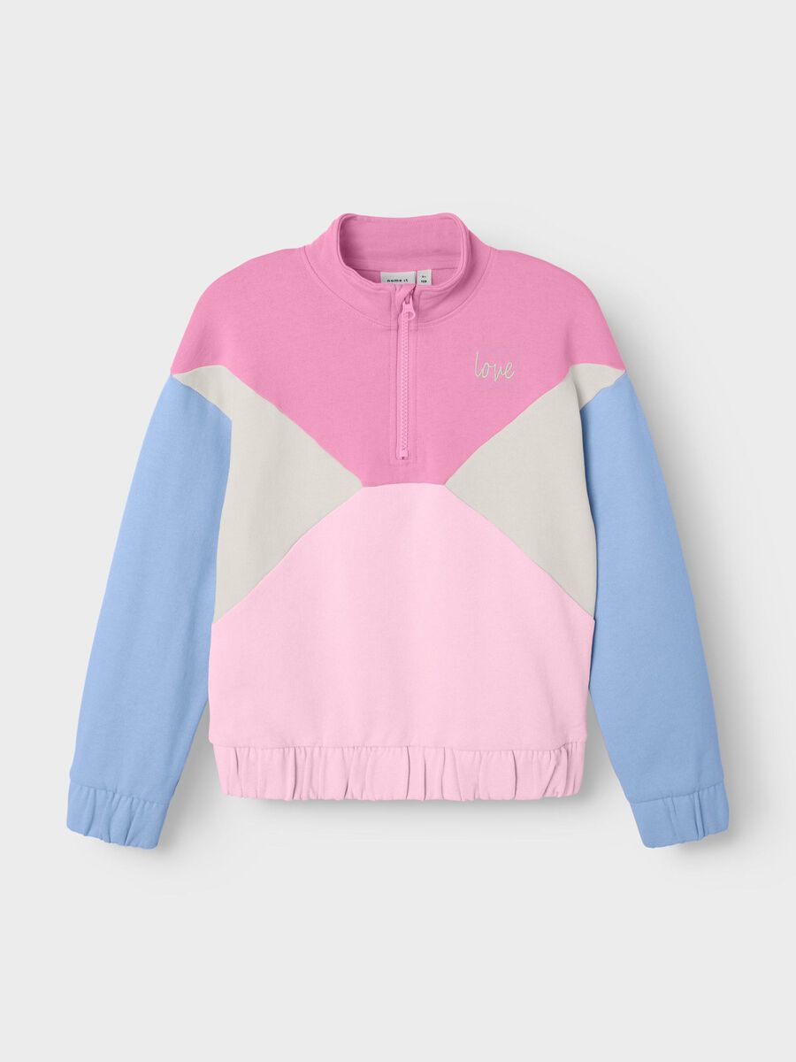 name it HALF ZIP SWEATSHIRT, Fuchsia Pink, highres - 13242477_FuchsiaPink_003.jpg