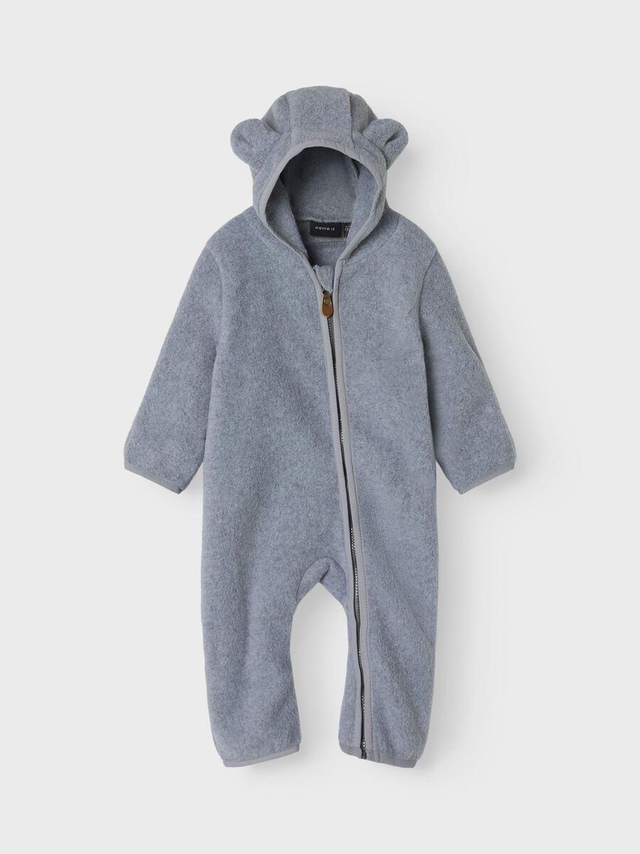 Name it FLEECE WHOLESUIT, Grey Melange, highres - 13237501_GreyMelange_003.jpg