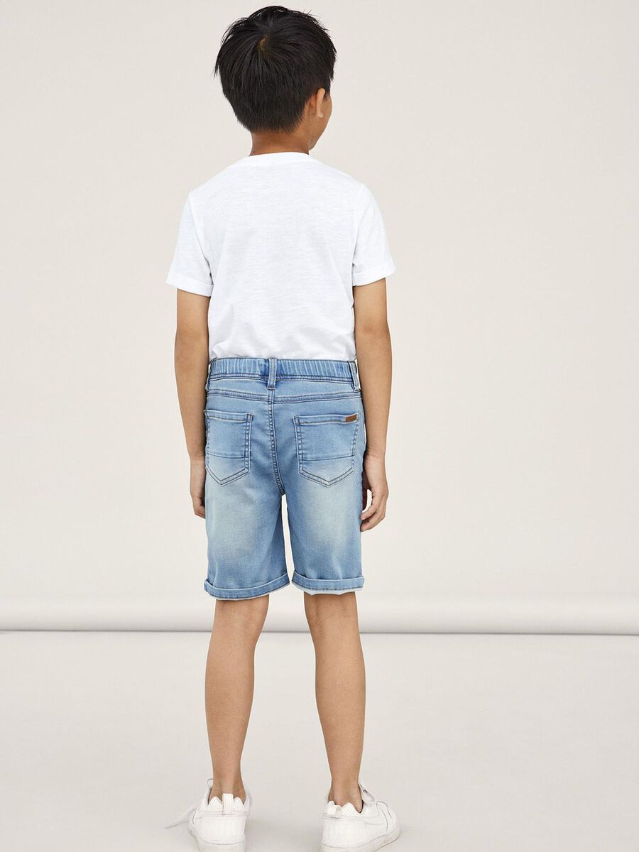 name it REGULAR FIT SHORTS, Light Blue Denim, highres - 13197241_LightBlueDenim_008.jpg