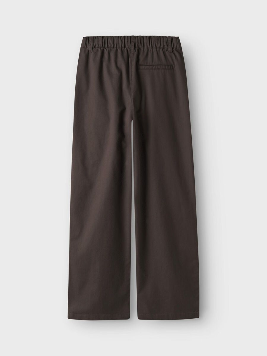 name it LOOSE FIT TROUSERS, Chocolate Brown, highres - 13245924_ChocolateBrown_002.jpg