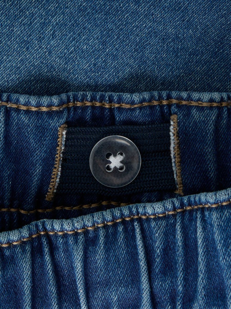 Carousel image - REGULAR FIT SHORTS, Dark Blue Denim | 5