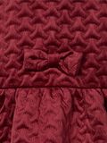 Name it QUILTET VELOUR KJOLE, Cabernet, highres - 13184198_Cabernet_006.jpg