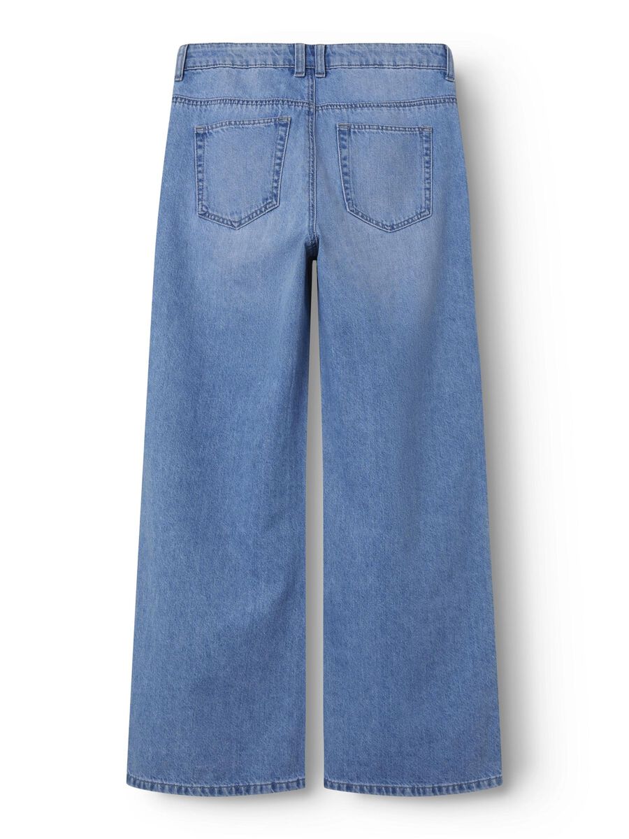 Carousel image 3 WIDE FIT JEANS, Light Blue Denim