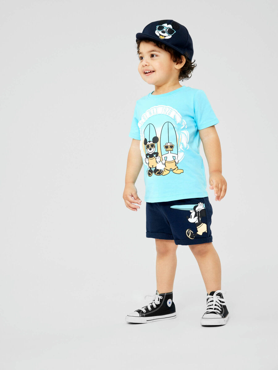 Carousel image - DISNEY MICKEY MOUSE T-SHIRT, Bachelor Button | 2