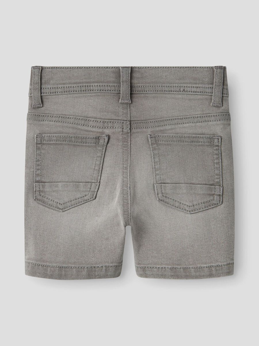 name it SLIM FIT JEANSOWE SZORTY, Light Grey Denim, highres - 13238088_LightGreyDenim_002.jpg