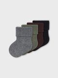 Name it 4ER-PACK IN VERSCHIEDENEN FARBEN SOCKEN, Dark Grey Melange, highres - 13204724_DarkGreyMelange_939712_003.jpg