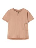 Name it ORGANIC COTTON T-SHIRT, Tobacco Brown, highres - 13192120_TobaccoBrown_001.jpg