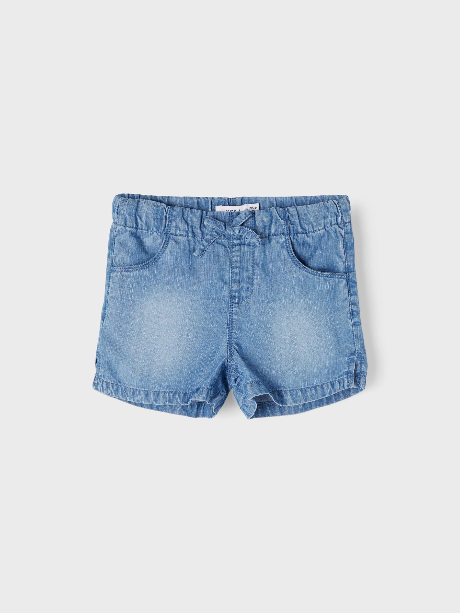 BAGGY FIT DENIM SHORTS (Blue) from name 