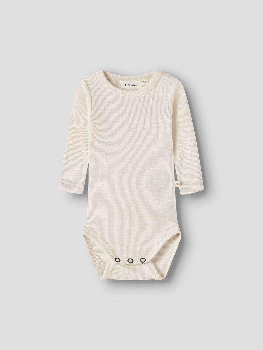 Product carousel image 1 LONG SLEEVED ROMPER, Turtledove