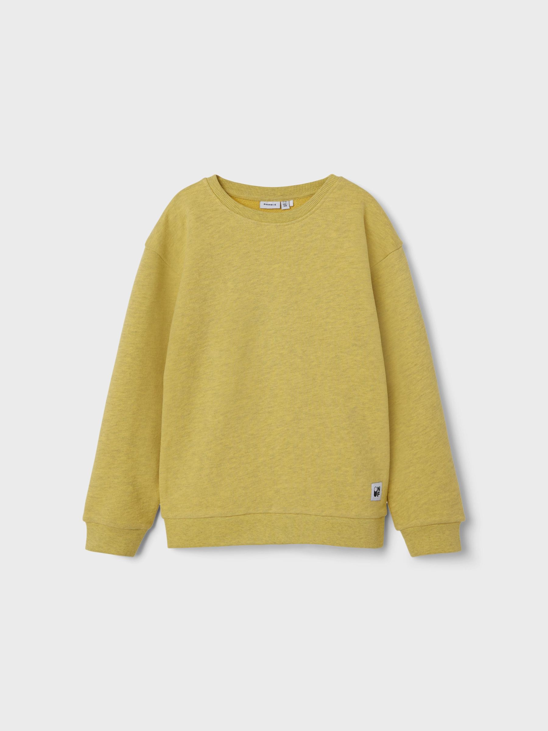 BOXY FIT SWEATSHIRT (Yellow) from name 